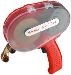 3M Scotch 714 ATG Adhesive Applicator: For 1/4" ATG tape (Red) - OEM 3M Scotch 714 ATG Adhesive Applicator: For 1/4" ATG tape (Red) - OEM