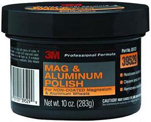 3M Mag & Aluminum Polish Wheel Cleaner Paste 10 oz Tub - Car Auto Detail 39529