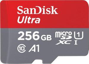 SanDisk SDSQUA4-256G-GN6MN DJT 256GB 8pin microSDXC r120MB/s C10 U1 A1 UHS-I SanDisk Ultra microSDXC Memory Card w/out Adapter
