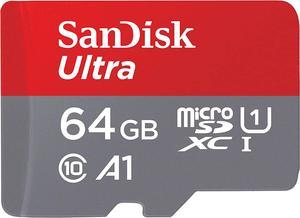SanDisk SDSQUA4-064G-GN6MN CYT 64GB 8pin microSDXC r120MB/s C10 U1 A1 UHS-I SanDisk Ultra microSDXC Memory Card w/out Adapter
