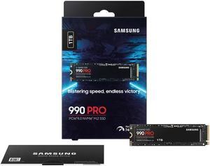 SAMSUNG 990 PRO M.2 2280 1TB PCIe 4.0 NVMe V-NAND SSD MZ-V9P1T0B/AM New - OEM