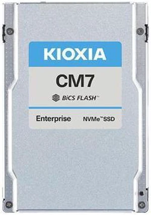 Kioxia KCMYXRUG15T3 CM7-R 15.3TB NVMe PCIe 2.5" 15mm SIE Kioxia KCMYXRUG15T3 CM7-R 15.3TB NVMe PCIe 2.5" 15mm SIE