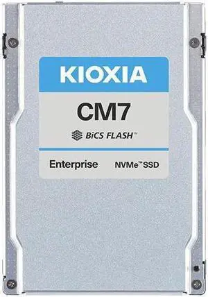 Kioxia KCMYXRUG7T68 CM7-R 7.68TB NVMe PCIe 5x4 2.5" 15mm SIE