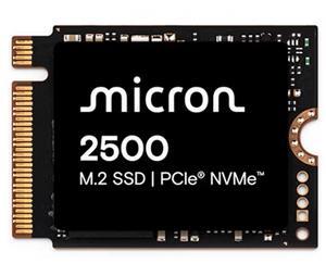 Micron SSD 2500 PCIe Gen4 NVMe SSD QLC NAND 2TB M.2 2230 MTFDKBK2T0QGN-1BN1AABYYR