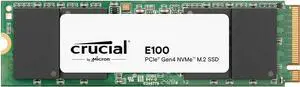 Crucial E100 2TB M.2 2280 NVMe PCI-Express 4.0 x4 PCIe Gen4 Internal SSD, Up to 5,000MB/s, CT2000E100SSD8