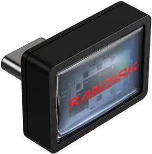 SANDISK Extreme Fit USB-C Flash Drive, up to 400MB/s read speeds, plug-and-stay storage, 1TB