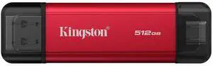 Kingston 512GB Dual USB-A/C Portable SSD, Up to 1050MB/s, USB 3.2 Gen 2 SPSD/512GB Kingston 512GB Dual USB-A/C Portable SSD, Up to 1050MB/s, USB 3.2 Gen 2 SPSD/512GB
