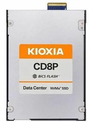 Kioxia KCD8DPJE15T3 CD8P-R Series E3.S 15,360 GB PCIe 5.0 NVMe 2.0 Solid State Drive Kioxia KCD8DPJE15T3 CD8P-R Series E3.S 15,360 GB PCIe 5.0 NVMe 2.0 Solid State Drive