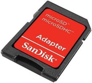 Sandisk microSD microSDHC microSDXC to SD Adapter support 64GB Capacity