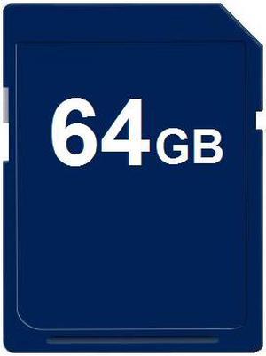 64GB 64G SD SDHC SDXC Card Class 10 Extreme Speed for Camera & Camcorder OEM Blank - OEM