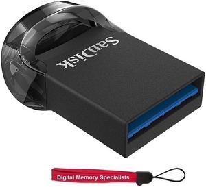 SanDisk 64GB USB 3.1 64G SDCZ430 CZ430 Ultra Fit 130MB/s SDCZ430-064G Flash Pen Drive with Lanyard