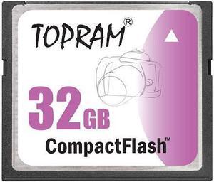 TOPRAM 32GB CF 32G CF Compact Flash CompactFlash Card
