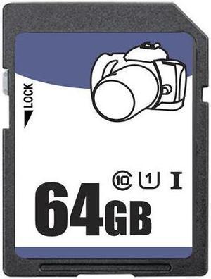 OEM 64GB SD SDHC SDXC Card Class 10 Ultra High Speed UHS-I for Camera & Camcorder