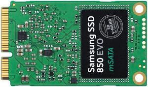 Samsung 850 EVO 500 GB Internal Solid State Drive - mini-SATA - 512 MB Buffer - 540 MB/s Maximum Read Transfer Rate - 520 MB/s Maximum Write Transfer Rate - Plug-in Module