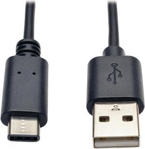Tripp Lite USB 2.0 Hi-Speed Cable (A Male to USB Type-C Male), 3-ft.