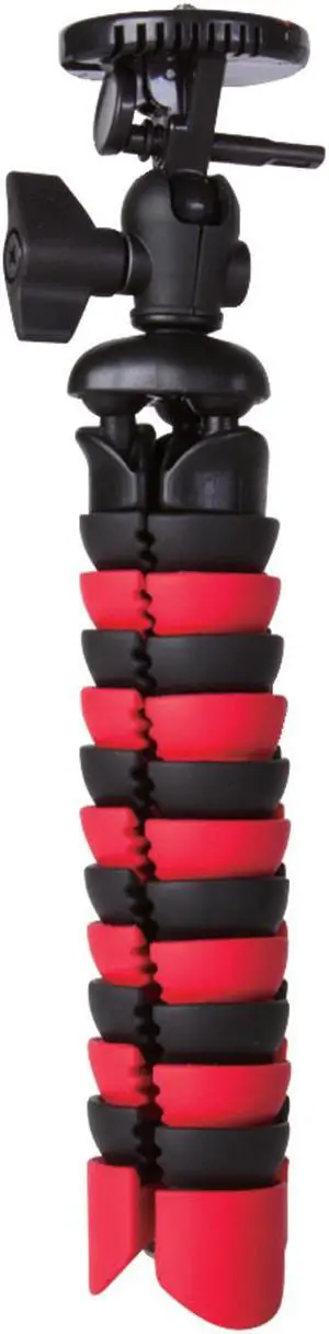 VIVITAR VIV-SP-12-RED Large Rubberized Spider Tripod (Red)