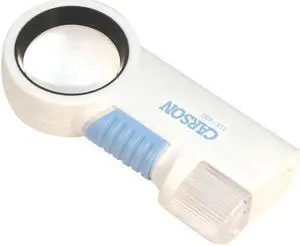 Carson Cp-40 High Power 11x Aspheric Lens Led Lighted Magnifier And Flashlight
