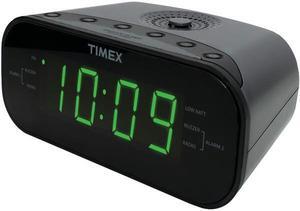 Timex(R) Audio T231GRY2 AM/FM Dual Alarm Clock Radio with Digital Tuning (Gunmetal Gray)