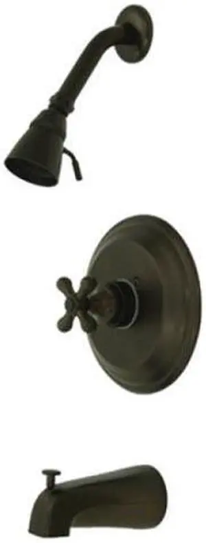 Kingston Brass KB3635AX Pressure Balance Tub & Shower Faucet - Oil Rubbed Bronze