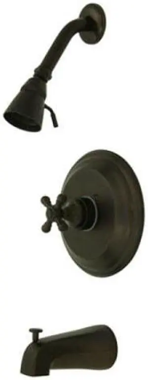 Kingston Brass KB2635BX Pressure Balance Tub & Shower Faucet - Oil Rubbed Bronze