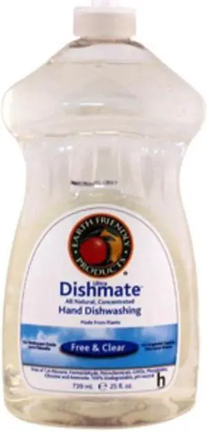 Liquid Dish Detergent,25 oz.,Unscented EARTH FRIENDLY PRODUCTS PL9721/6