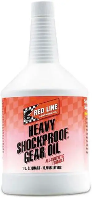 Red Line Oil 58204 Synthetic Heavy ShockProof Gear Oil 1 Quart