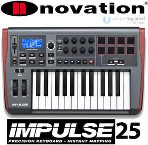 Novation Impulse 25 USB/MIDI 25-Key Keyboard Controller