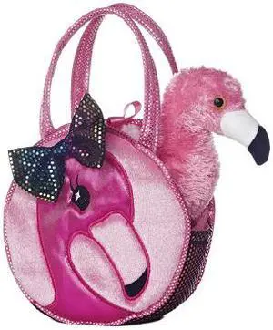 Aurora® - Small Multi-Color Fancy Pals - 7" Fabulous Flamingo - Fashionable Stuffed Animal