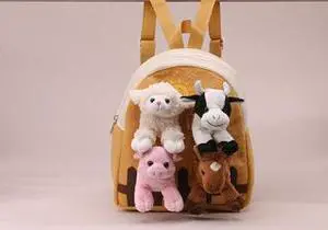 Farm Animal Backpack 11" by Unipak