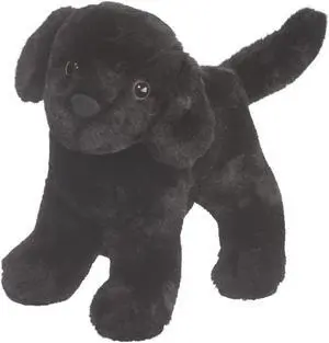 Abraham Black Lab 7" by Douglas Cuddle Toys