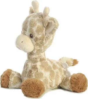 ebba - Medium Brown Loppy Giraffe - Musicals! - 11.5" Loppy - Snuggly Baby Stuffed Animal