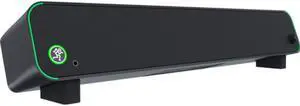 Mackie CR StealthBar Desktop PC Bluetooth Soundbar with Swappable Feet