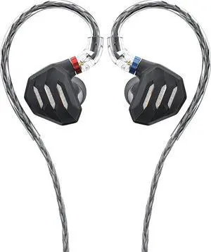 FiiO FH7S Hybrid dynamic and balanced armature in-ear monitor earphones with five drivers