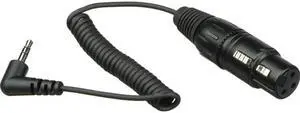 Sennheiser KA 600 - XLR Female to 1/8" TRS Male Connection Cable - 15" (40cm)