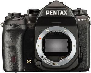 Pentax K-1 Mark II Dynamic DSLR Camera with 3.2" TFT LCD, Black, Body Only