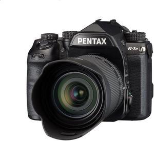 Pentax K-1 Mark II DSLR Camera With D-FA 28-105 WR Lens Dynamic with 3.2" TFT LCD, Black