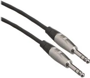 Hosa HSS-001.5 1/4" TRS 1.5 Foot Pro Interconnect Balanced Cable