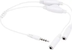 Headphone Splitter with Separate Volume Controls (7116)