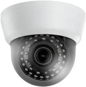Eyemax TID 032V 1080P Indoor Dome IR Camera 2.8-12mm 35Leds 12V DC, white, Dual Video Outputs