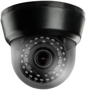 Eyemax TID 032V-B 1080P Indoor Dome IR Camera 2.8-12mm 35Leds 12V DC, Black case