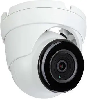 Eyemax NIU-P4122-WW40 4MP Network IP, In/Outdoor IR Turret Camera, 4mm 12V DC POE white ( Made In Korea )