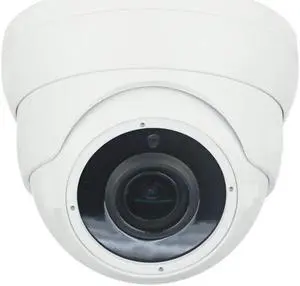 Eyemax PIB MB4332V-W2812 5MP HD TVI Eyeball Camera 2.8-12mm 4X Motorized In/Outdoor, White