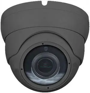Eyemax PIB-MB4332V-B2812 5MP HD TVI Eyeball Camera 2.8-12mm 4X Motorized In/Outdoor, Dark Grey
