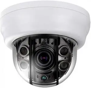 Eyemax Superdome Series Indoor IR Dome 4MP HD-TVI Camera TDR-P4542V, 2.8-12mm 12V DC ( Made In Korea ) White case