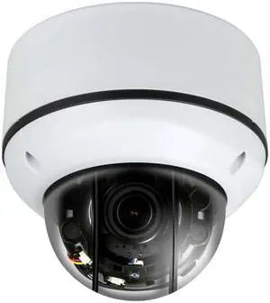 Eyemax Storm Series 5MP Outdoor IR IP Dome Camera, Anti-IR Reflection, 2.8 ~ 12mm Motorized Vari-focal Lens POE