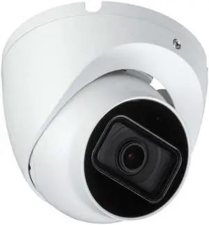 Eyemax 4MP IR Turret IP network Camera In/Outdoor IR Turret Camera, Wide 2.8mm 12V DC, POE, Mic,  white