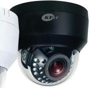 KT&C KEZ-c2DI28V12IRB OMNI EZ HD-TVI Camera 1080p Dome, 24 IR LED, 2.8-12mm, Dual Power Black