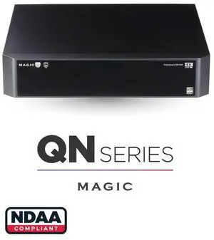 Eyemax Magic U QN Series Magic Viewer DVR system,16ch 4K video and record, auto-detect Analog and EX -SDI, HD-SDI, IP, TVI, System Supports Upto 32CH ( 16 BNC Connection , 16 IPC ) NO HDD