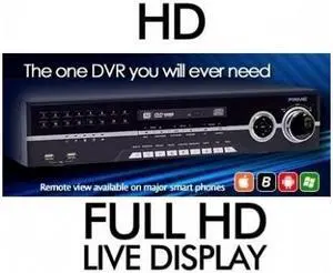 16Ch Real-Time High Quality DVR system Support POS/ATM transaction DVDRW 1TB Loop-Out HDMI
