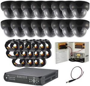 16CH DVR Package - H.264 High Quality DVR & 16 of 620TVL Ultra High Resolution Indoor Cameras (with 1TB HDD)